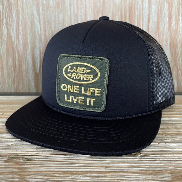 Richardson Other - Land Rover Vintage Patch Hat - Richardson 113 Foam Trucker Cap, One Life Live It